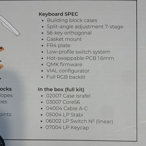 Low Profile Ergo-Split Keyboard - Picture 11 of 11